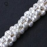 Potato Shape Shell Pearl Beads