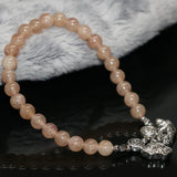 Strawberry Quartz Crystal Bracelet 7.5 inch B1916