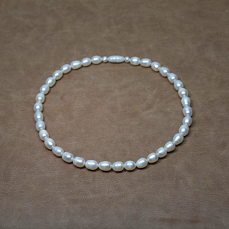 Freshwater Pearl Necklace Large Pearl Short Necklace