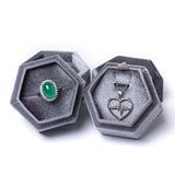 Velvet Jewelry Box Earring Holder Pendant Box Couple Holiday