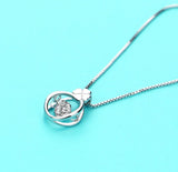 Sterling Silver Clover Pendant Necklace