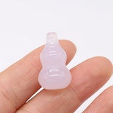 10PCS Red Agate Small Gourd Pendant DIY Necklace Earring Charm Gift 14x25mm