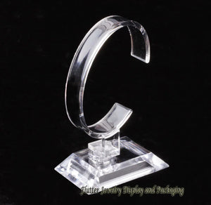 10pcs Acrylic Watch Holder Display Stand Clear Jewelry Rack Showcase