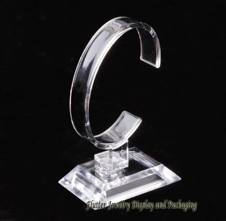 10pcs Acrylic Watch Holder Display Stand Clear Jewelry Rack Showcase