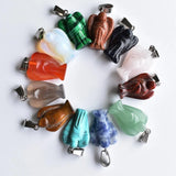 Wholesale Mixed Stone Angel Charms Pendants for Necklace