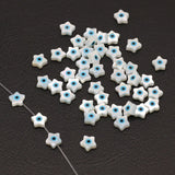 15PCS Freshwater Shells Star Eyes Beads DIY Jewelry
