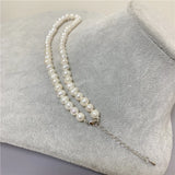 18K Pearl Chokers Necklaces Natural Freshwater Pearl Jewelry For Women