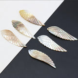 20PCS Natural Shell Wing Pendant Beads For Jewelry Making DIY Necklace Earring