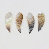 20PCS Natural Shell Wing Pendant Beads For Jewelry Making DIY Necklace Earring