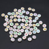 20PCS Natural Seashell Sunflower Beads for Jewelry Making