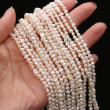 2PCS Natural Freshwater Pearl Beads for Jewelry MakingDIY Necklace Bracelet