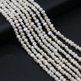 2PCS Natural Freshwater Pearl Beads for Jewelry MakingDIY Necklace Bracelet