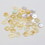 30PCS Natural Seawater Shell Petal Pendant Bead For Jewelry Making