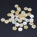 30PCS Natural Seawater Shell Petal Pendant Bead For Jewelry Making