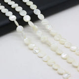 Wholesale Mother-of-Pearl Shell Round Bead DIY Necklace Charm Jewelry