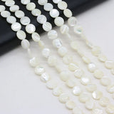 Wholesale Mother-of-Pearl Shell Round Bead DIY Necklace Charm Jewelry