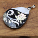 Natural Shell Drop Flower Pendant for Jewelry Making DIY Necklace Accessories
