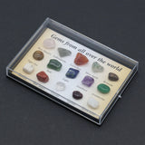5BOX Natural Stone Rose Quartz Amethyst Irregular Mini Ore Specimen Bead
