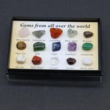 5BOX Natural Stone Rose Quartz Amethyst Irregular Mini Ore Specimen Bead