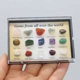 5BOX Natural Stone Rose Quartz Amethyst Irregular Mini Ore Specimen Bead
