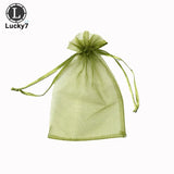 100Pcs Jewelry Wedding Gift Pouch Draw String Candy Birthday Party Bag
