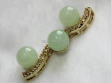 10MM Light Green Jade 47MM Length Pendant Necklace Jewelry Gift