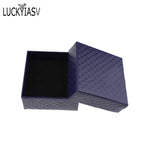 Diamond Textured Jewelry Ring Box - 24pcs/lot