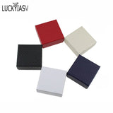Diamond Textured Jewelry Ring Box - 24pcs/lot
