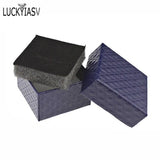 Diamond Textured Jewelry Ring Box - 24pcs/lot