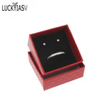 Diamond Textured Jewelry Ring Box - 24pcs/lot