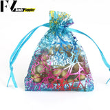 50pcs Organza Bags Drawstring Jewelry Wedding Candy Pouches