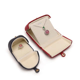 Double Open Jewelry Box PU Leather Wedding Gift Box