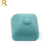High-Grade Double Button Velvet Ring Box Jewelry Box