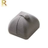 High-Grade Double Button Velvet Ring Box Jewelry Box