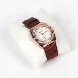 Watch Box Wrist Watch Holder Display Storage Glass Top