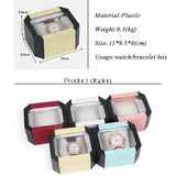 Watch Box Wrist Watch Holder Display Storage Glass Top