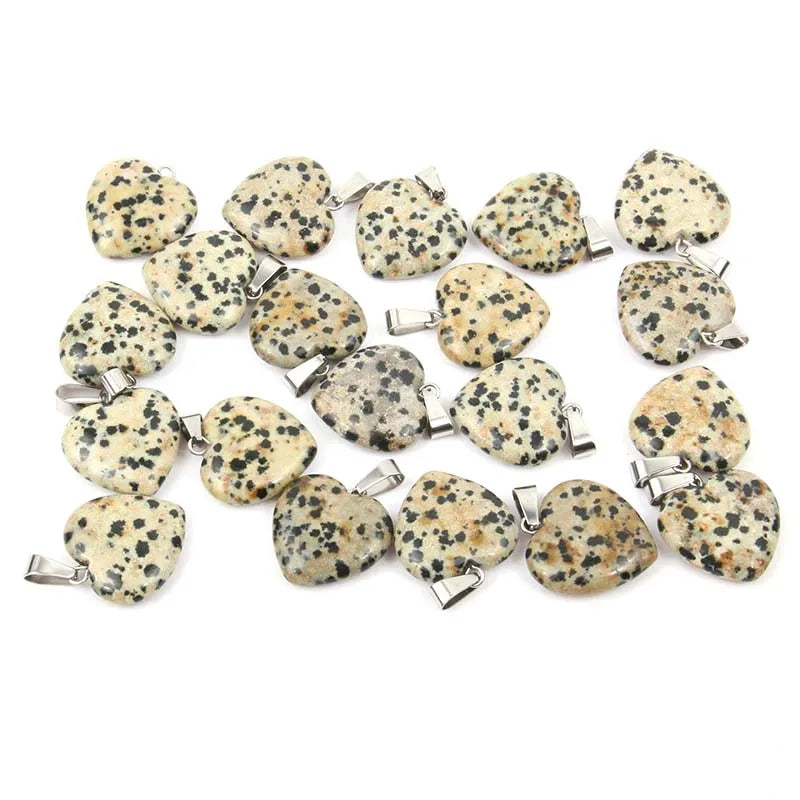 Natural Stone Water Drop Pendants Pink Tiger Eye Charms 20*6 mm