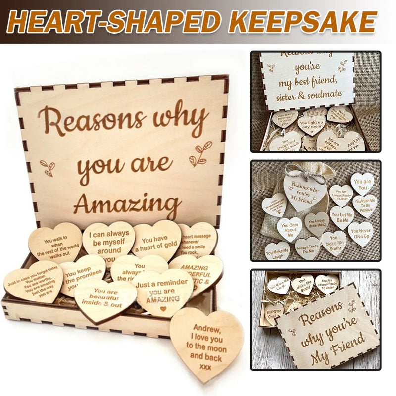 You Are My Birthday Bestie Heart Shaped Keepsake Box Gift