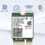 Wi-Fi 6 AX201 M.2 CNVio 2 Wifi Card Dual Band 3000Mbps Bluetooth 5.0