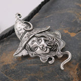 Wicca Crescent Moon Spells Witches Pendant Jewelery Gothic Necklaces