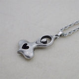 Wiccan Moon Fertility Goddess Love Heart Necklace