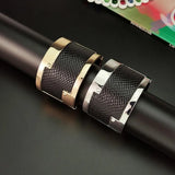 Alloy Bangle Bracelet Punk Leather Chunky Bracelets Women