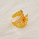 Wide Bracelet Bangles & Ring For Women Dubai African Adjustable Cuff Bracelet