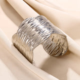 Stainless Steel Bangle for Women Minimalist Cuff Bangles