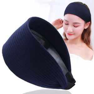 Gray Hair Non-Slip Headband Women's Hair Clip Cover