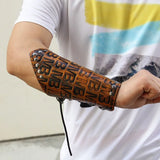 Wide Leather Bracelet Wrap Bracelet Charms Wristbands