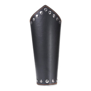 Wide Leather Bracelet Punk Rock Style Bangle