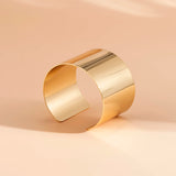 Metal Wrap Bracelets Bangles for Women Charms Cuff Nail Fashion