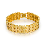 24K Plated Love Bow Watch Chain Large Bracelet