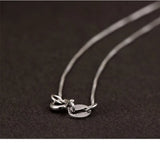 925 Sterling Silver Slim Box Chain Choker Necklace 16''